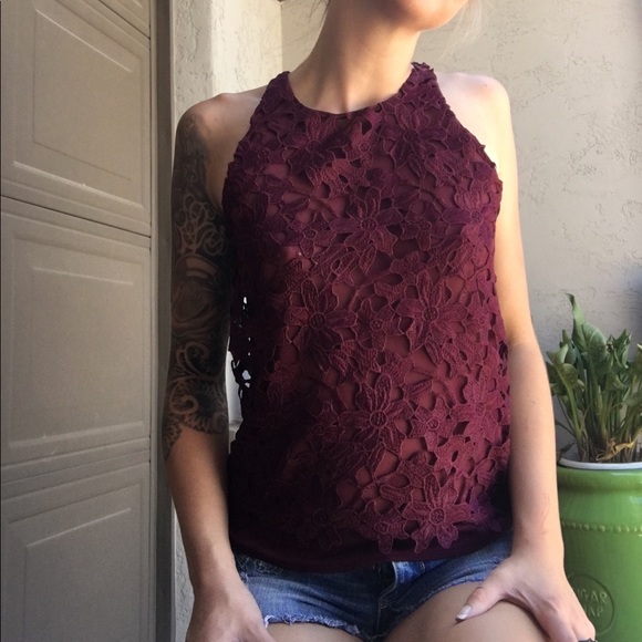 Express lace tank top - Picture 3 of 4